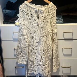 Zara cream cover up